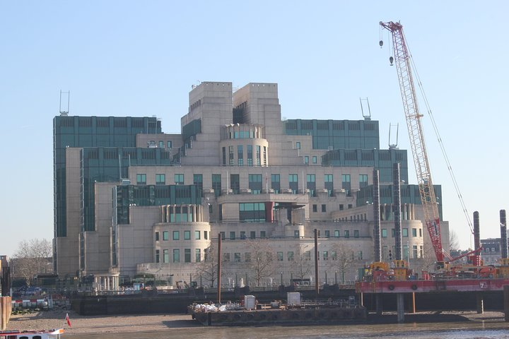 The London Headquarters of Mi6, Britain's foreign intelligence service as seen in the most recent Bond films.